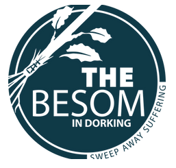 Besom logo linking to the Besom website in a new window.