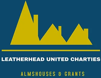 Leatherhead United Charities logo linking to the Leatherhead United Charities website in a new window.