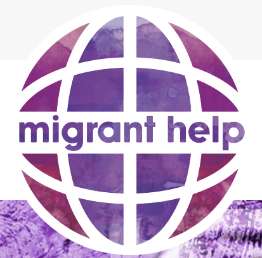 Migrant Help logo linking to the Migrant Help website in a new window.