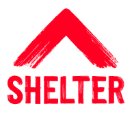 Shelter logo linking to the Shelter website in a new window.