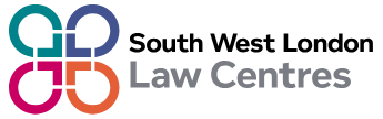 South West London Law Centres logo linking to the South West London Law Centres website in a new window.